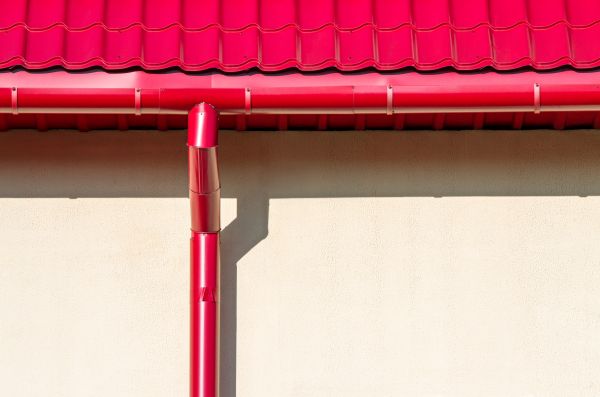 Barn Downspout Installation in Panama City