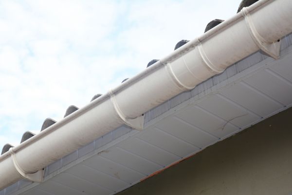 Plastic Gutter Installation in Panama City