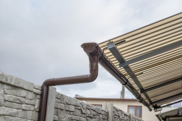 Plastic Downspout Installation in Panama City