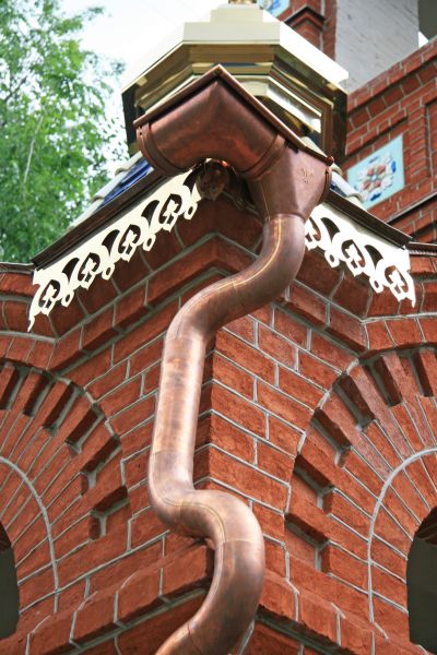 Church Downspout Installation in Panama City
