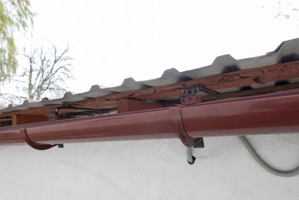 Round Gutters Installation in Panama City
